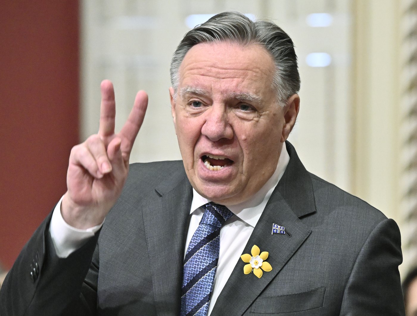 Dernière journée du premier ministre François Legault en Chambre