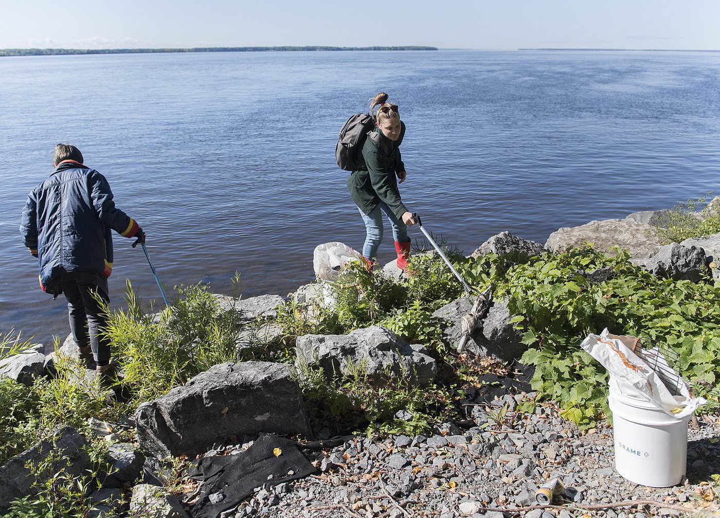 Un grand nettoyage des berges et du Saint-Laurent, de Montréal à la Gaspésie