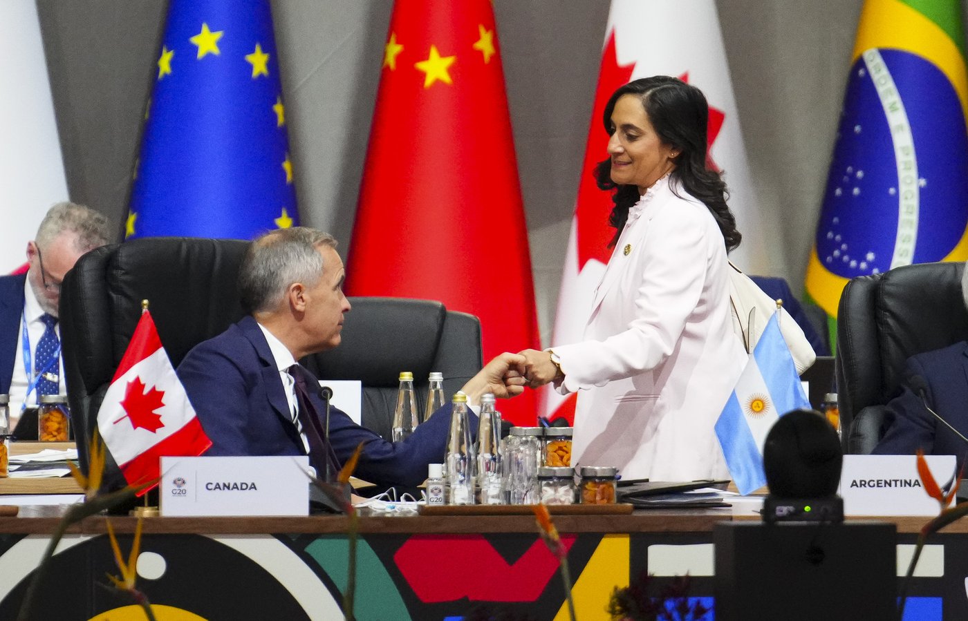 Pas de politique étrangère féministe du Canada, dit Carney en marge du sommet du G20