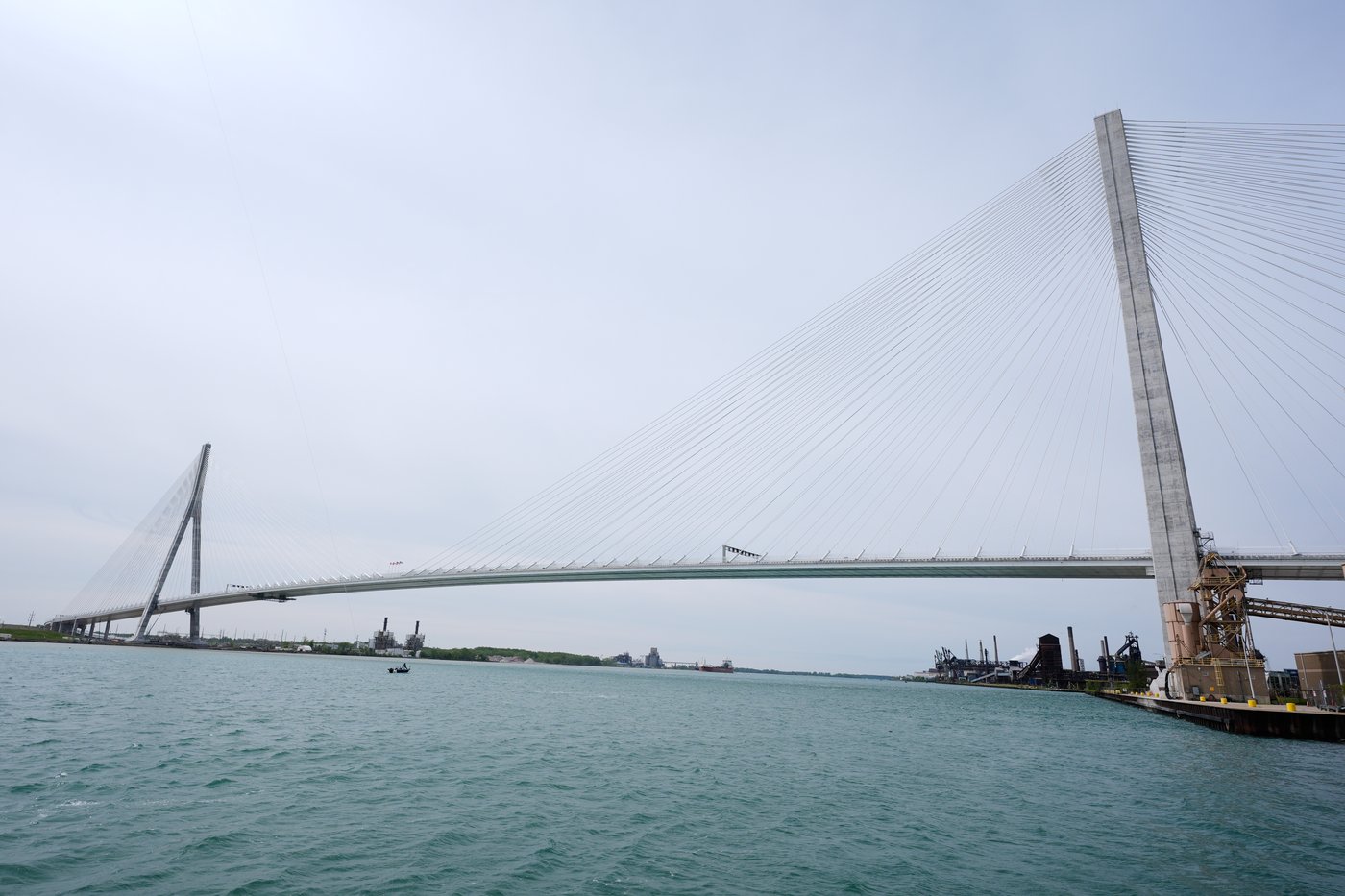 Le pont Gordie-Howe symbolise les liens canado-américains, selon Mark Carney
