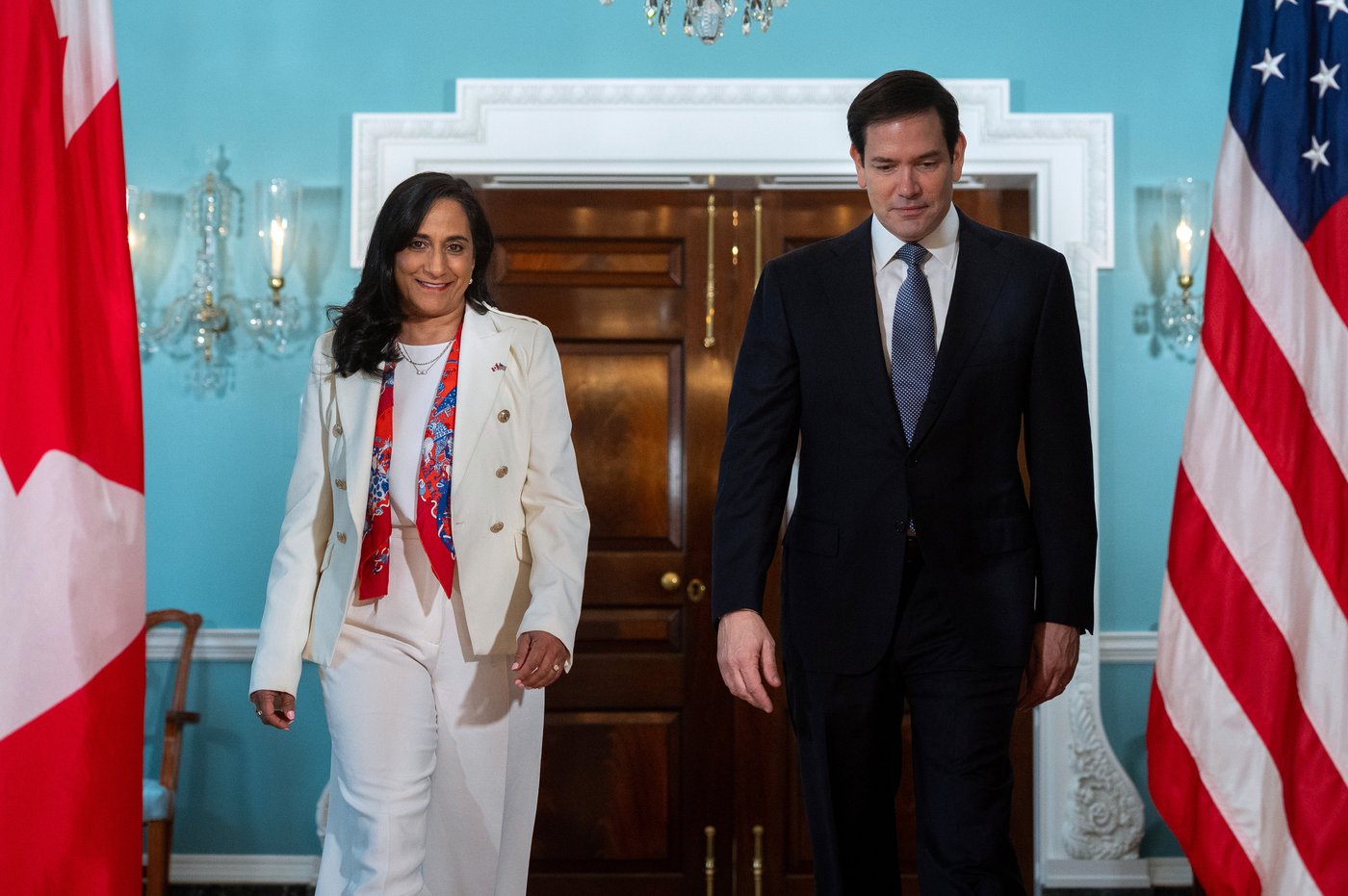 Marco Rubio aurait évité les discussions sur le «51e État» à l'approche du G7
