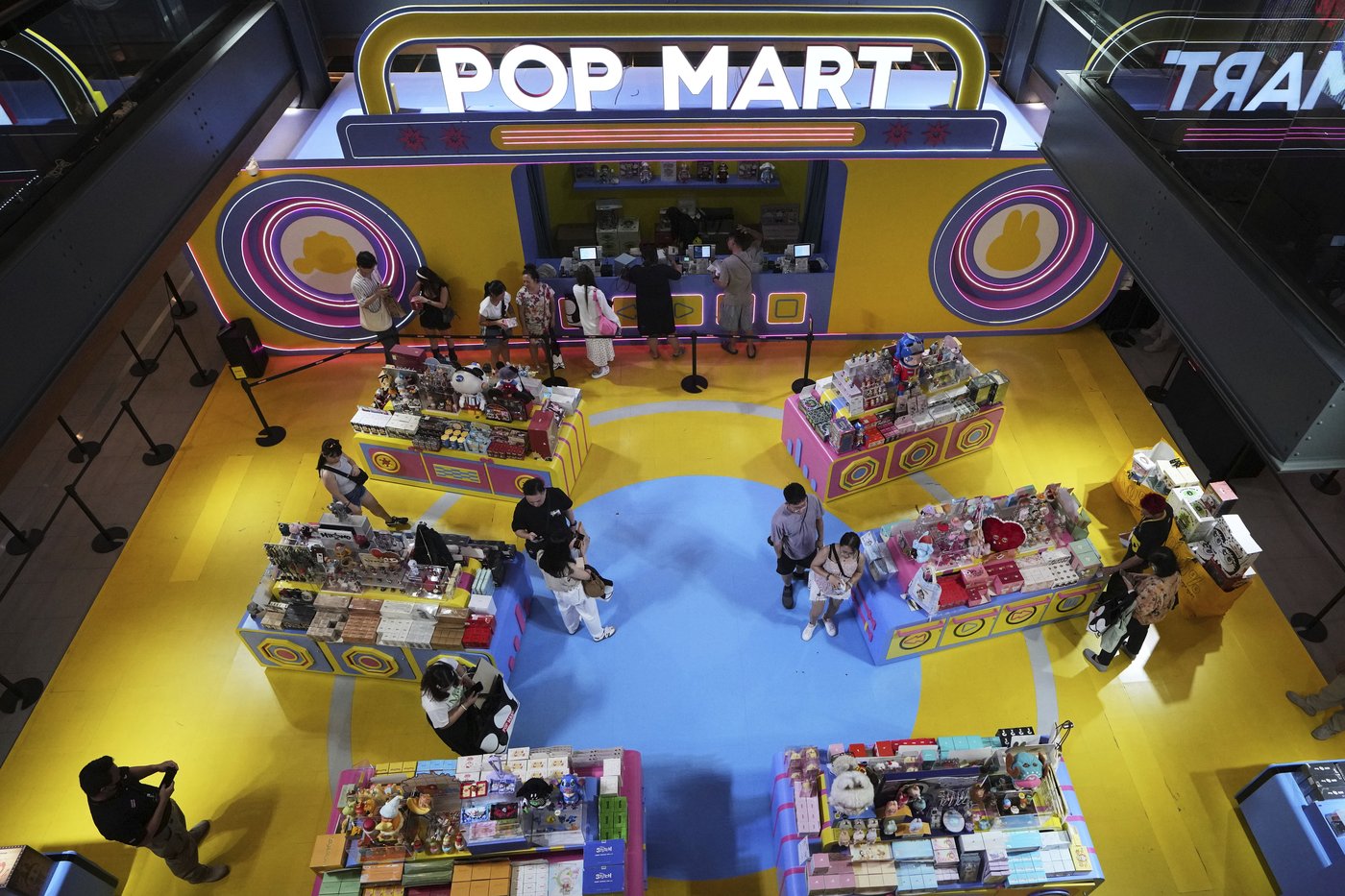 Le fabricant de Labubu, Pop Mart, ouvre son premier magasin canadien