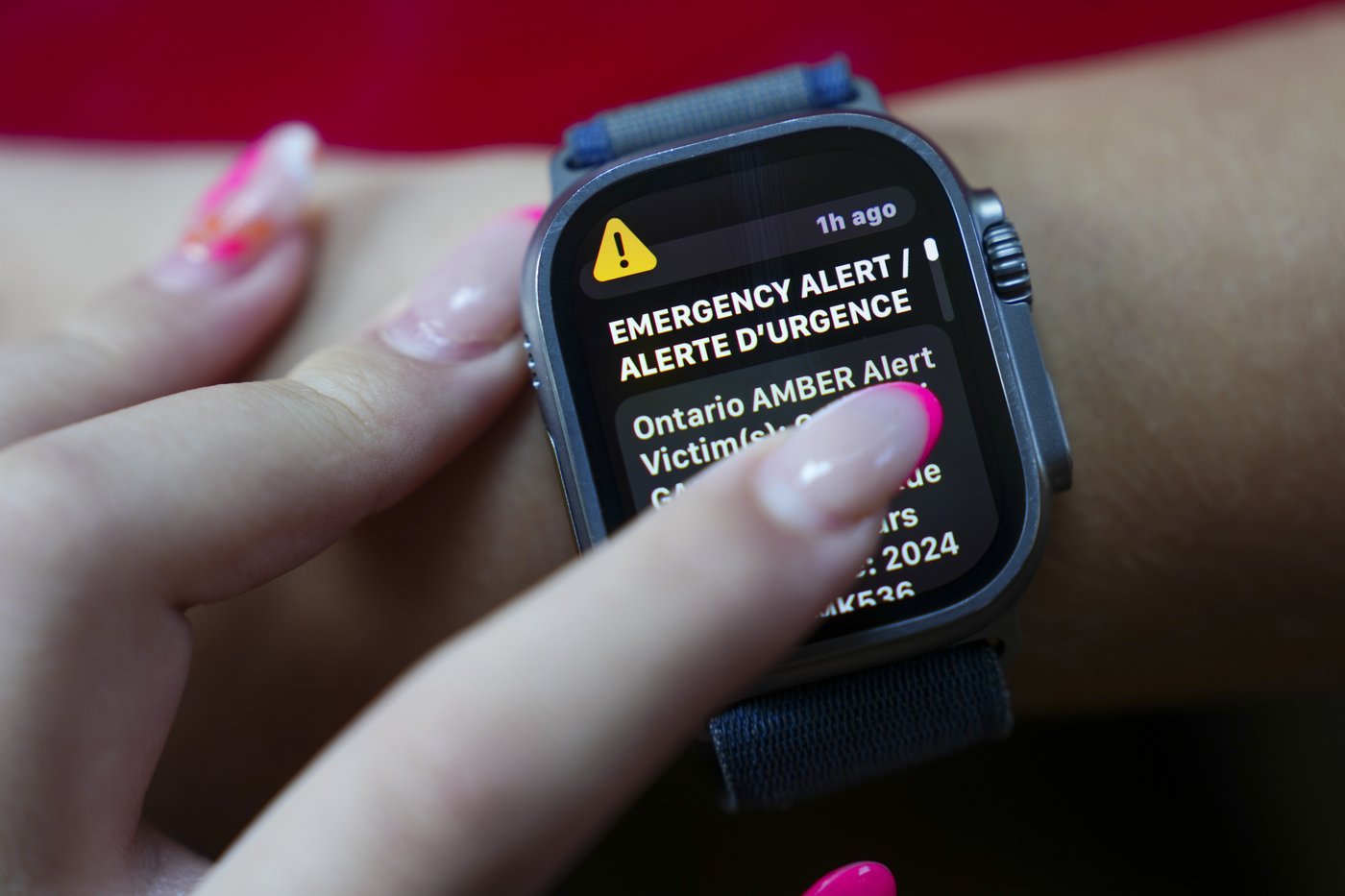 Un véhicule immatriculé au Québec recherché dans une alerte Amber en Ontario