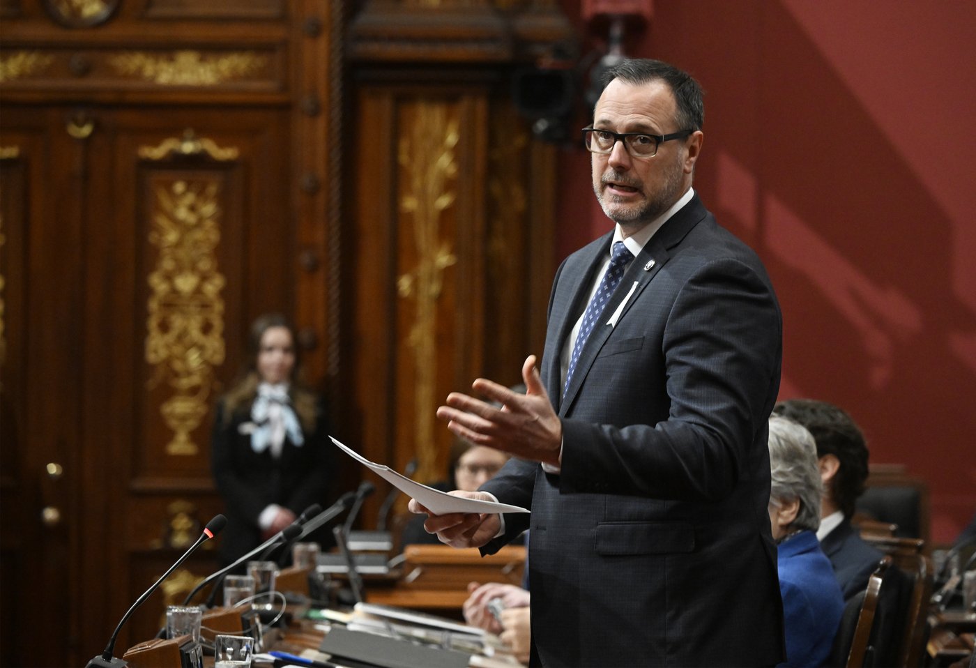 Roberge déposera un PL pour interdire l'achat de votes lors de courses à la chefferie