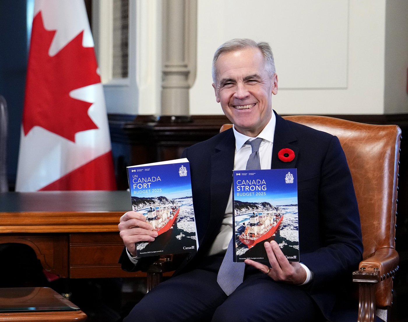Les Canadiens appuient le premier budget de Mark Carney, selon un sondage Léger