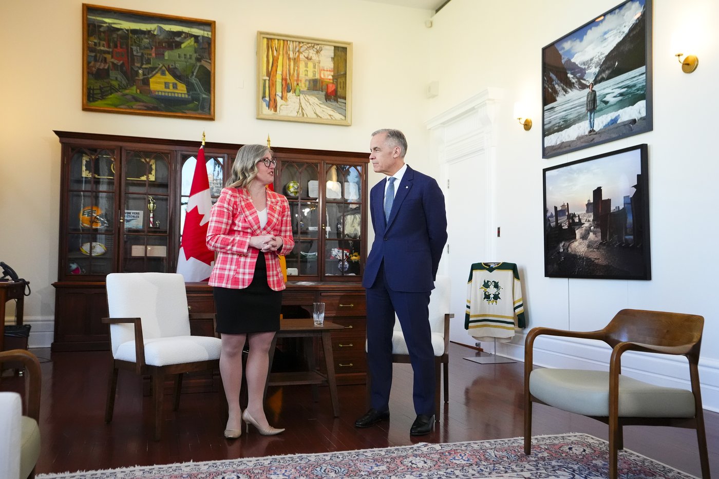 Susan Holt s'entretient avec Mark Carney au sujet de l'énergie