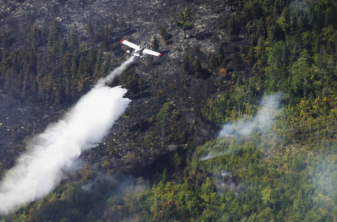 Le feu de Long Lake est toujours hors de contrôle, en Nouvelle-Écosse