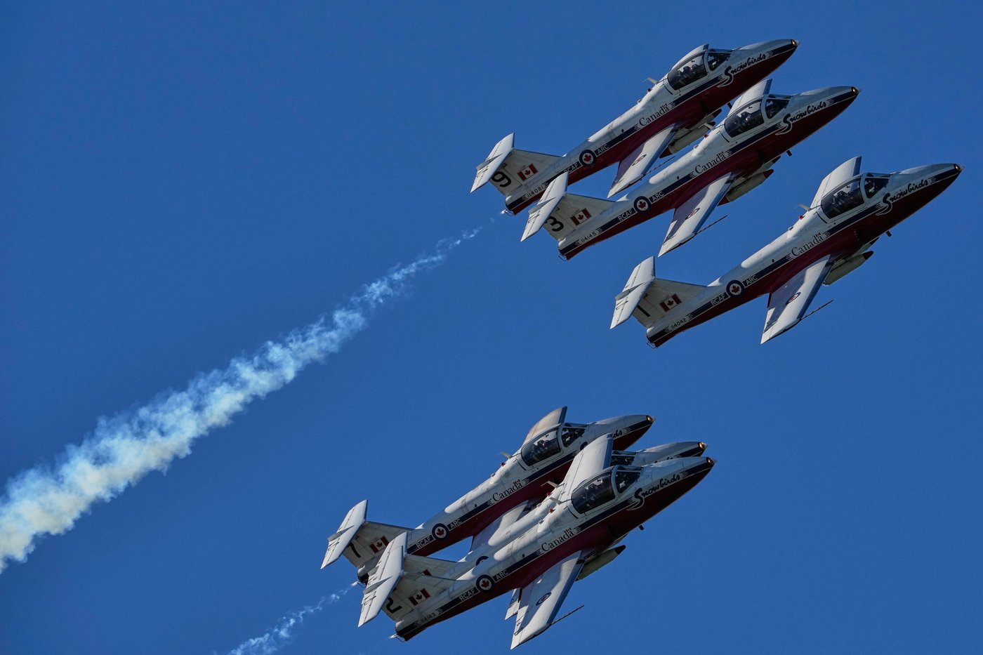 Les Snowbirds survoleront le Centre Bell avant le match #3 Canadien-Hurricanes