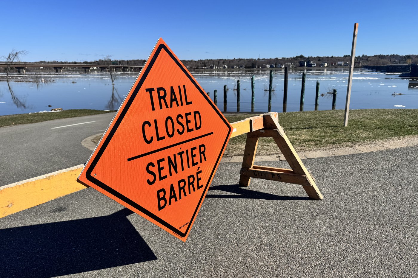 Le Nouveau-Brunswick déclare le plus haut niveau d'alerte d'inondation à Gagetown