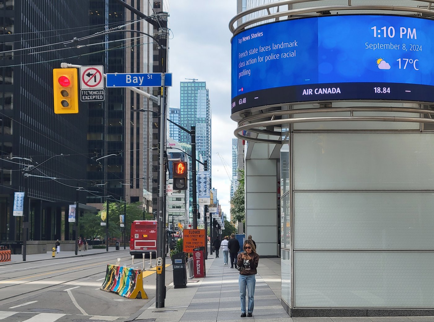 La Bourse de Toronto et les marchés américains retraitaient en fin de matinée