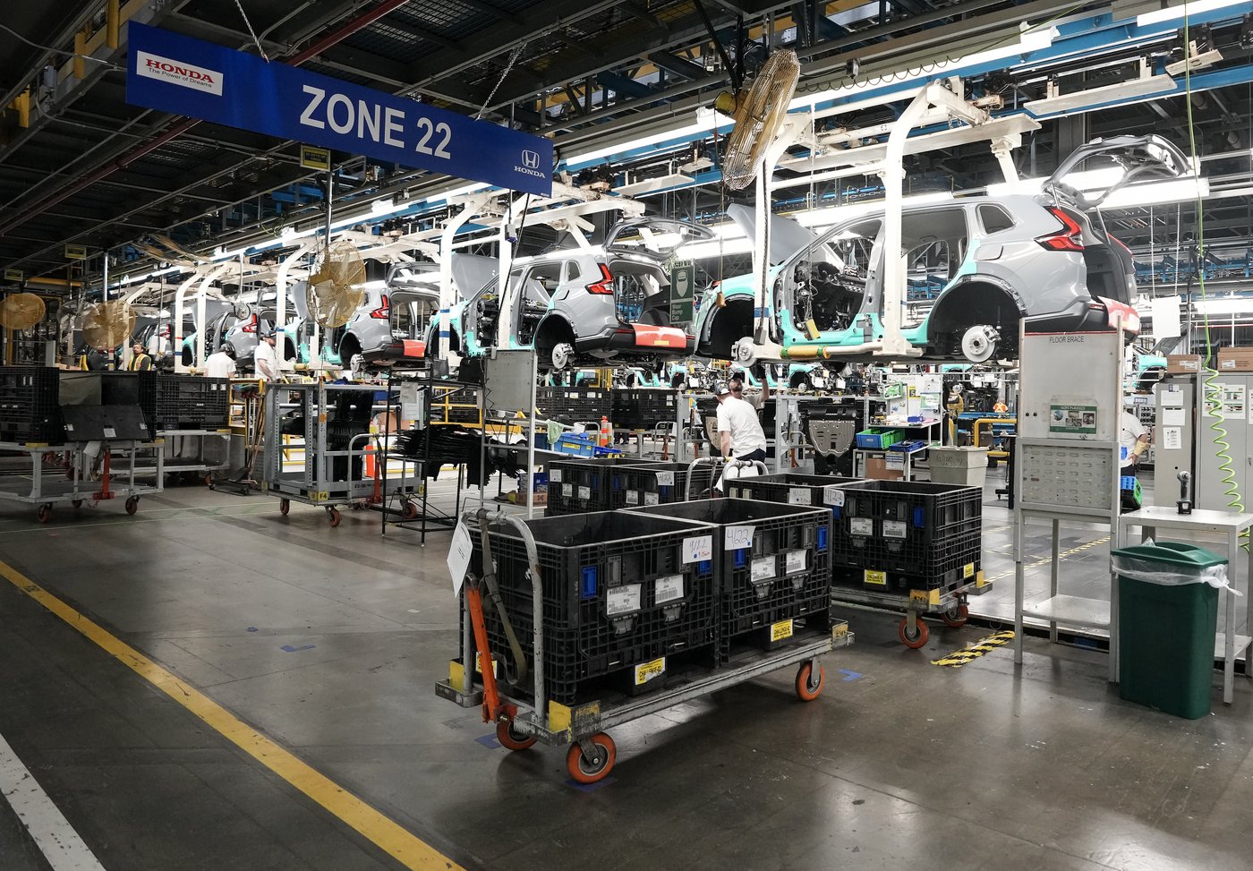 Honda suspend son projet d'usine de véhicules électriques en Ontario