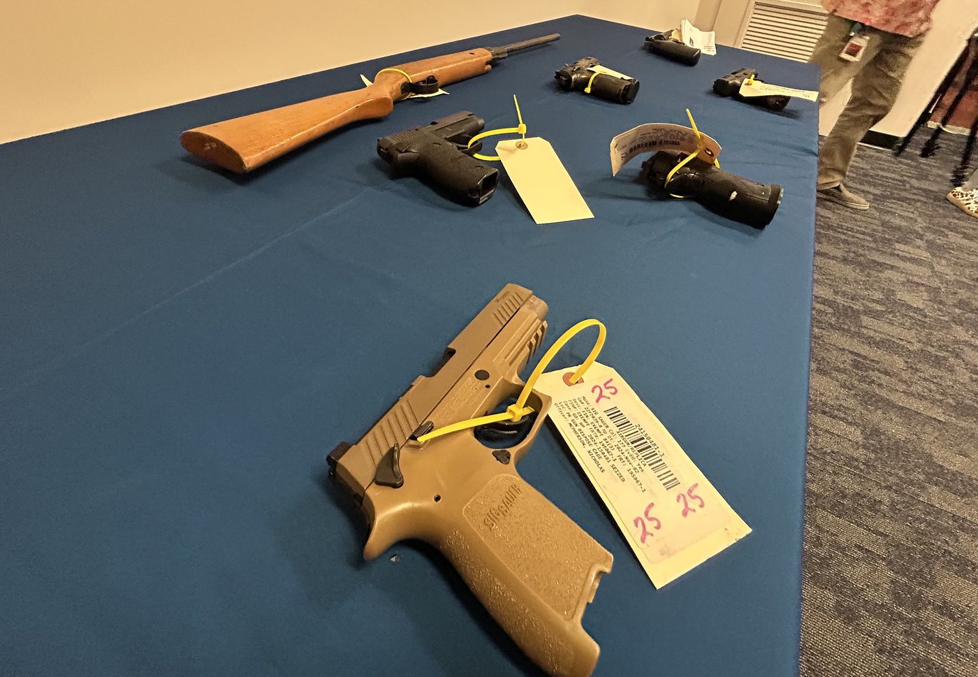 Mise en garde de la police d'Halifax concernant les répliques d'armes à feu
