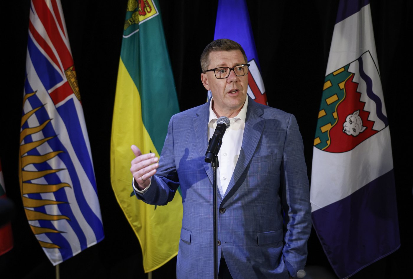 Scott Moe réaffirme son désir que la Saskatchewan demeure dans le Canada