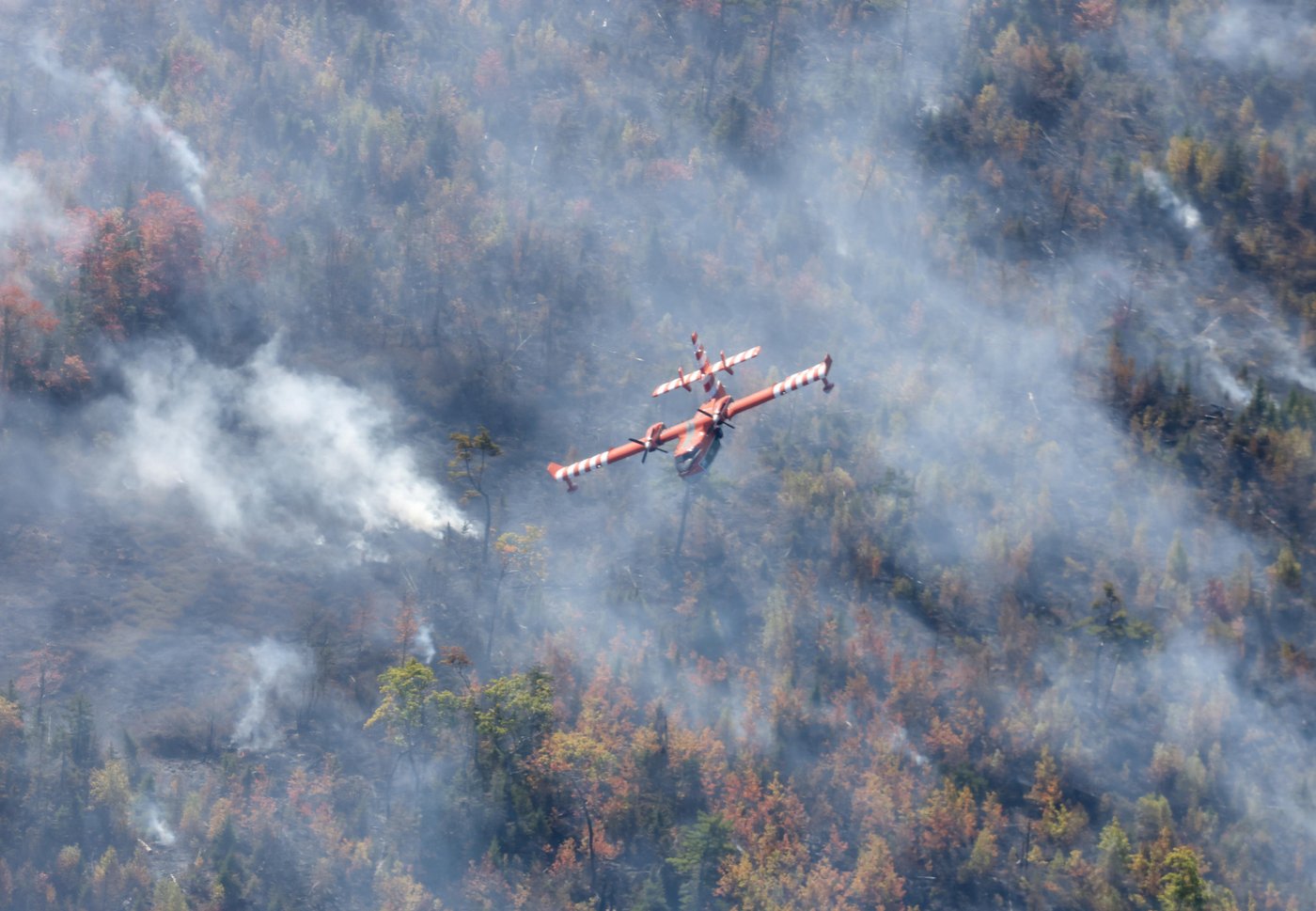 Pompiers et évacués demandent à Ottawa de financer la lutte contre les feux de forêt
