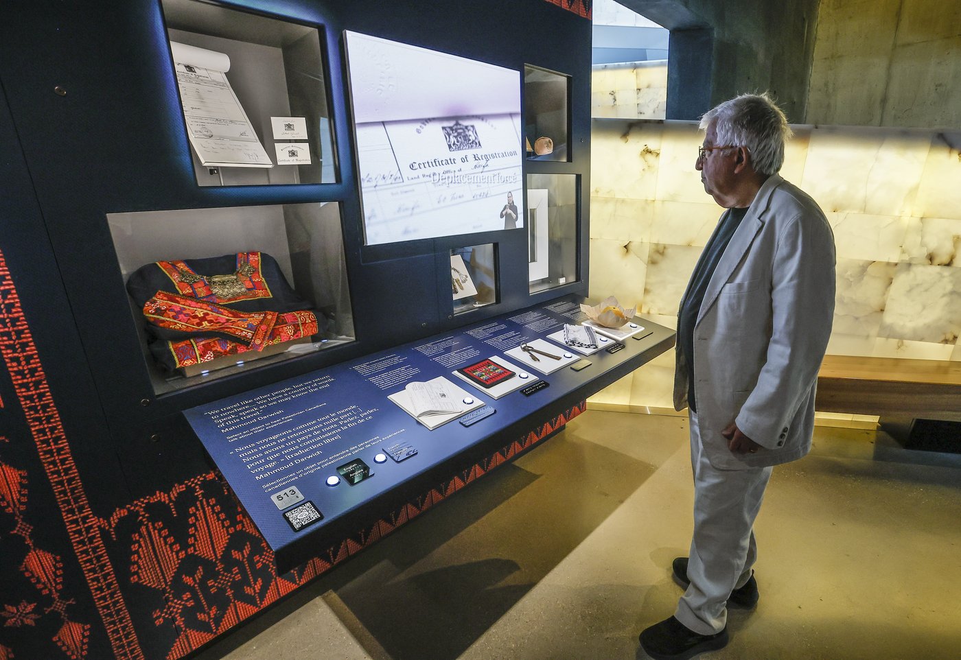 L'exposition sur les Palestiniens déplacés ouvre samedi après les critiques
