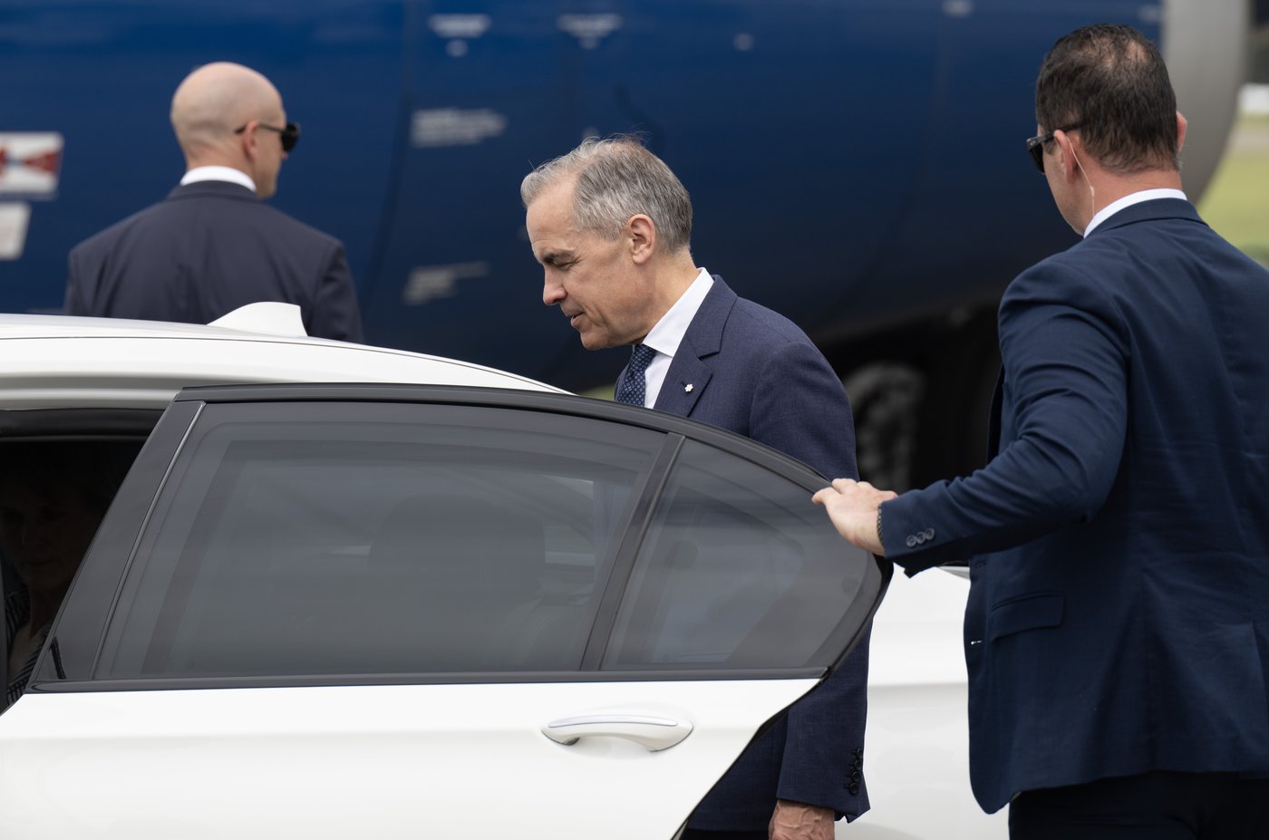 Mark Carney est en Australie pour renforcer les liens commerciaux et militaires
