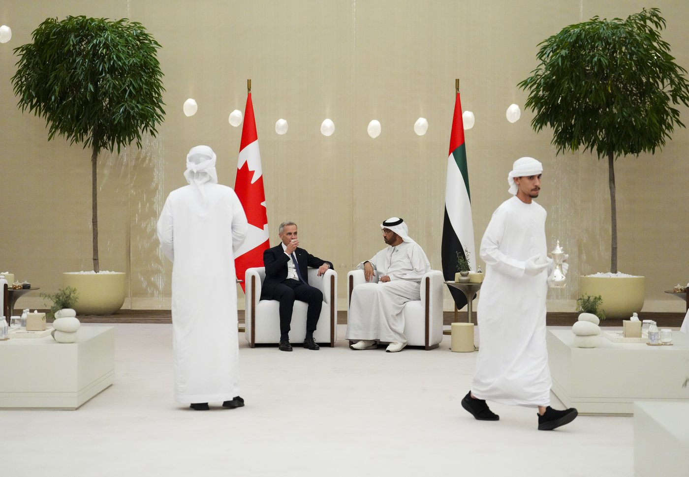 Carney devrait signer un accord sur les investissements avec les Émirats arabes unis