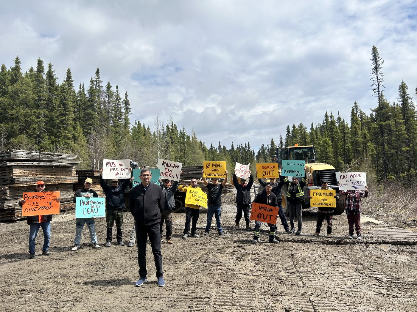 La nation anishnabe s’oppose au projet Novador sur son territoire ancestral