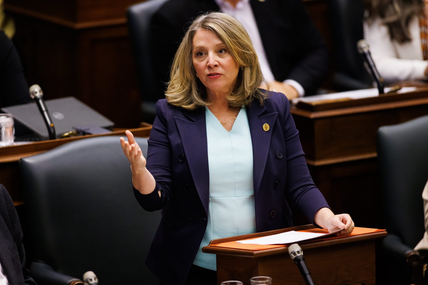 La cheffe du NPD de l'Ontario traite le gouvernement Ford de «corrompu»