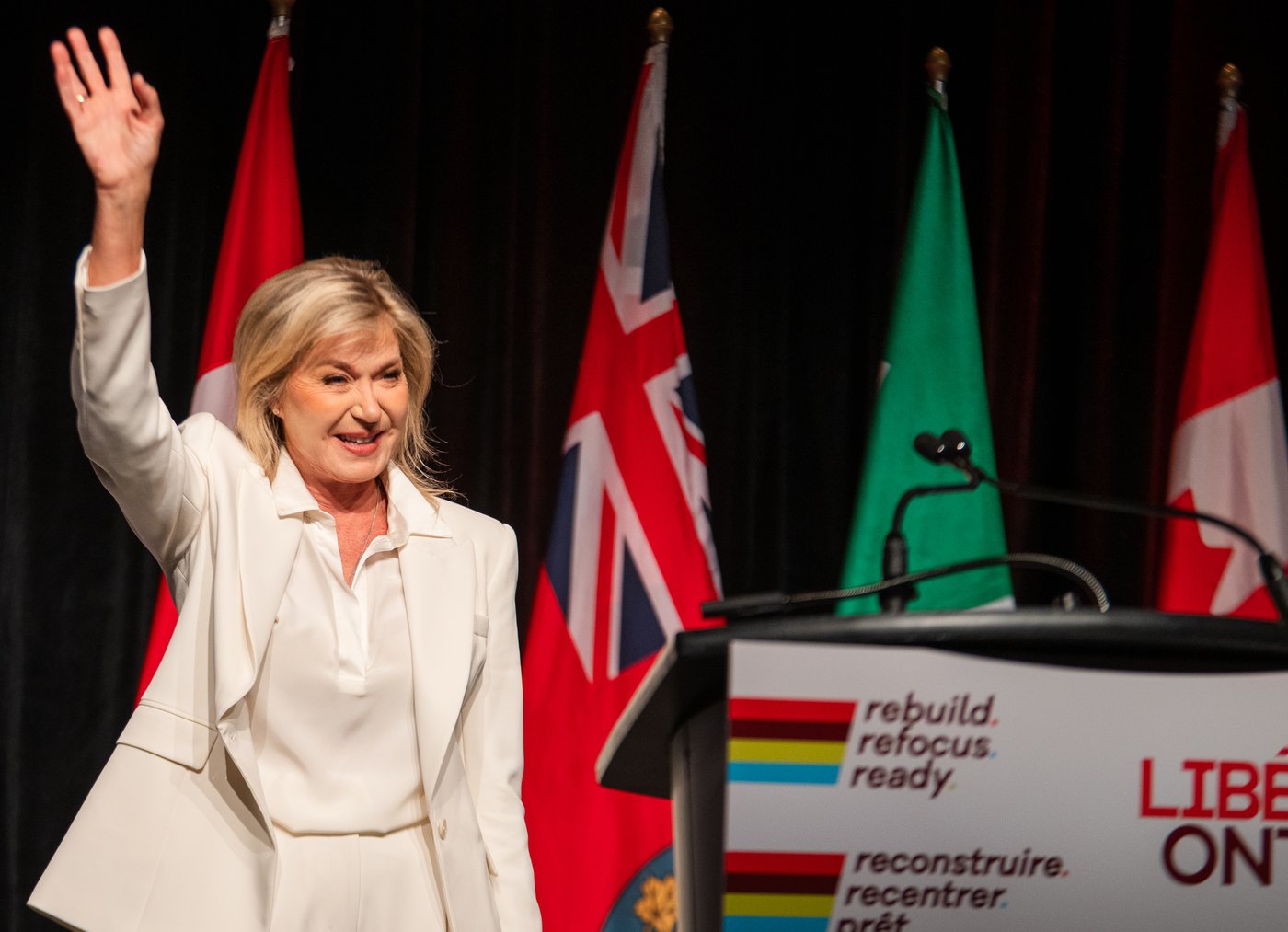 La cheffe du Parti libéral de l'Ontario, Bonnie Crombie, démissionne