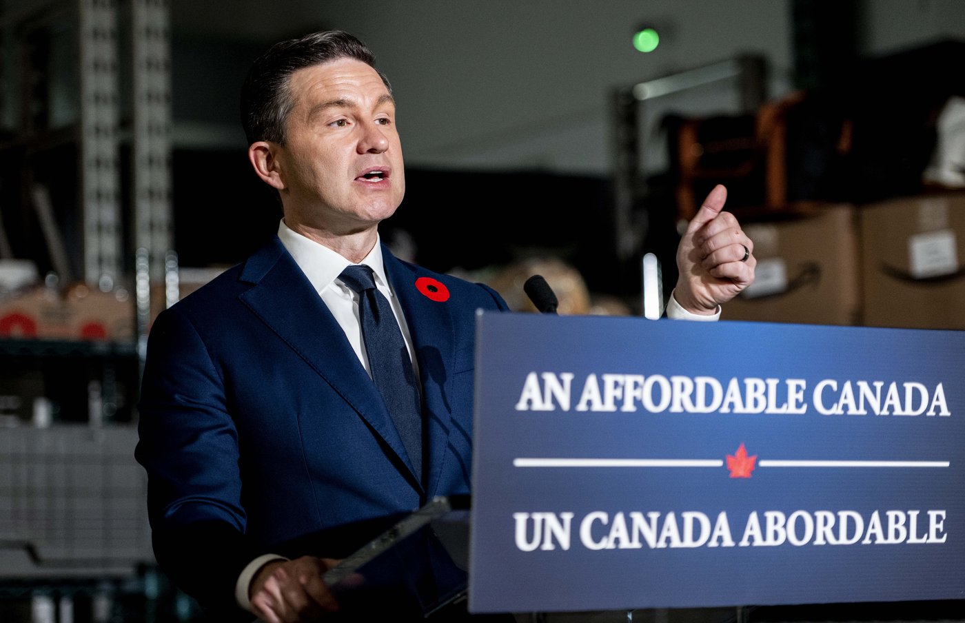 Pierre Poilievre présente son alternative au budget de Mark Carney