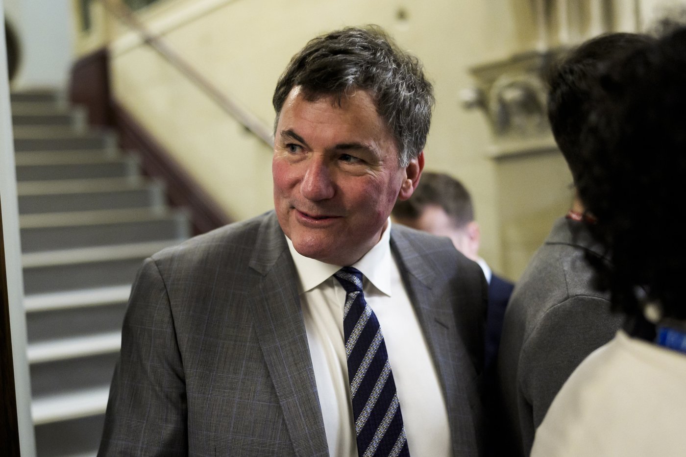 Dominic LeBlanc rencontre le représentant américain au Commerce en marge du G7