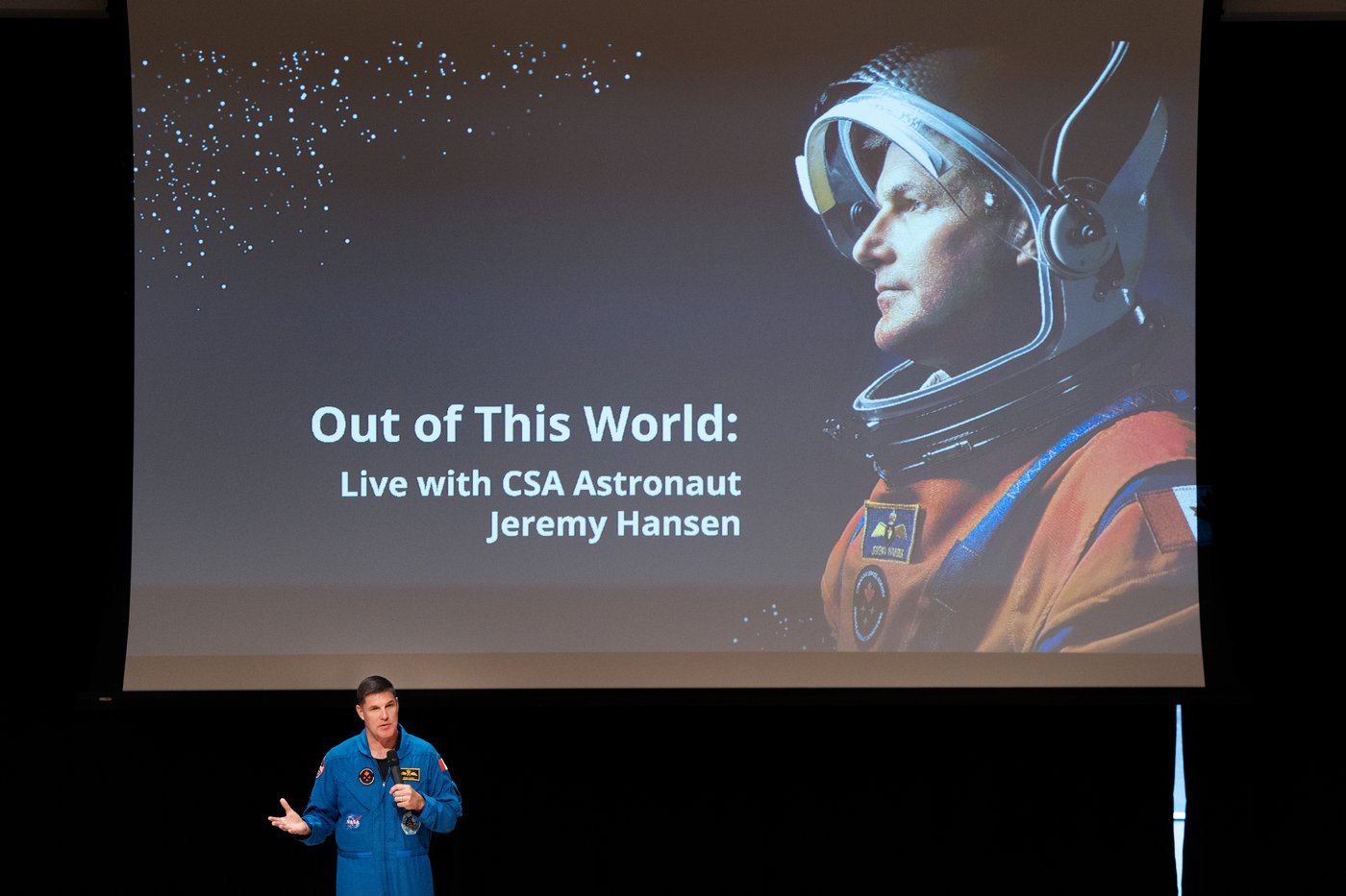 Jeremy Hansen se dit surpris par le soutien des Canadiens à la mission Artemis II