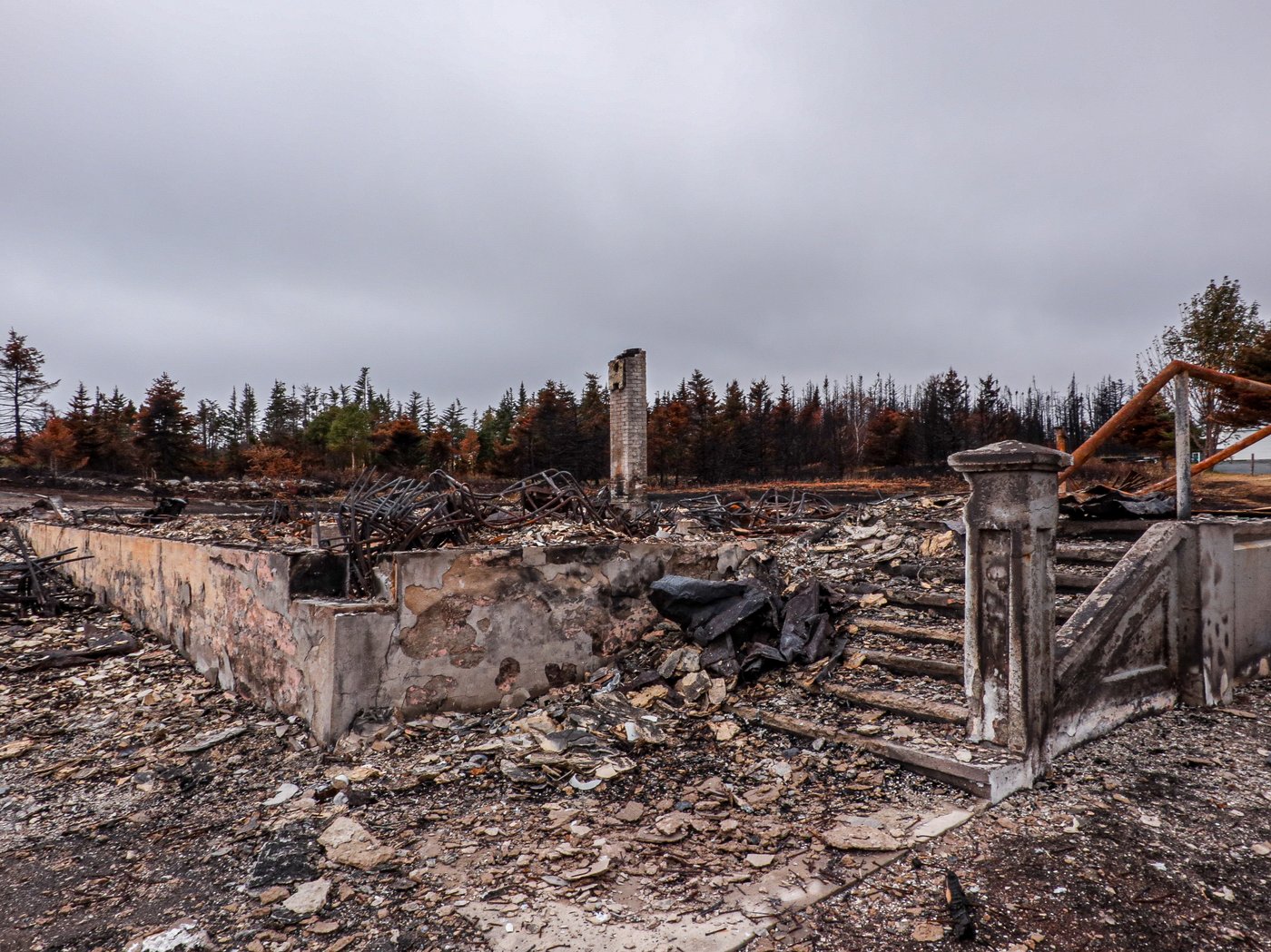 Au moins 47 personnes sans logis à la suite des incendies de forêt de T.-N.-L.