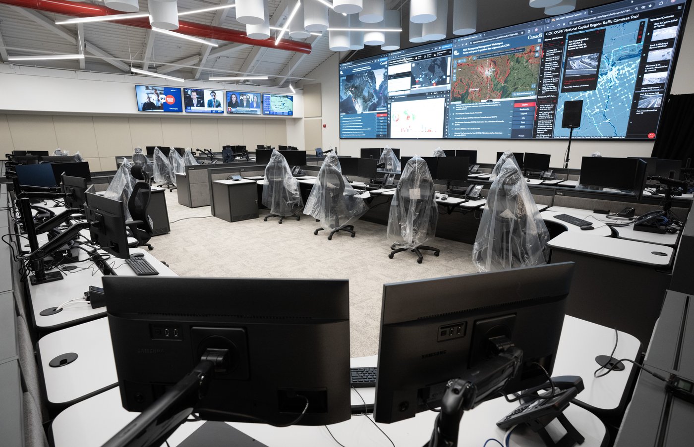 Ottawa inaugure son centre ultramoderne de gestion des urgences