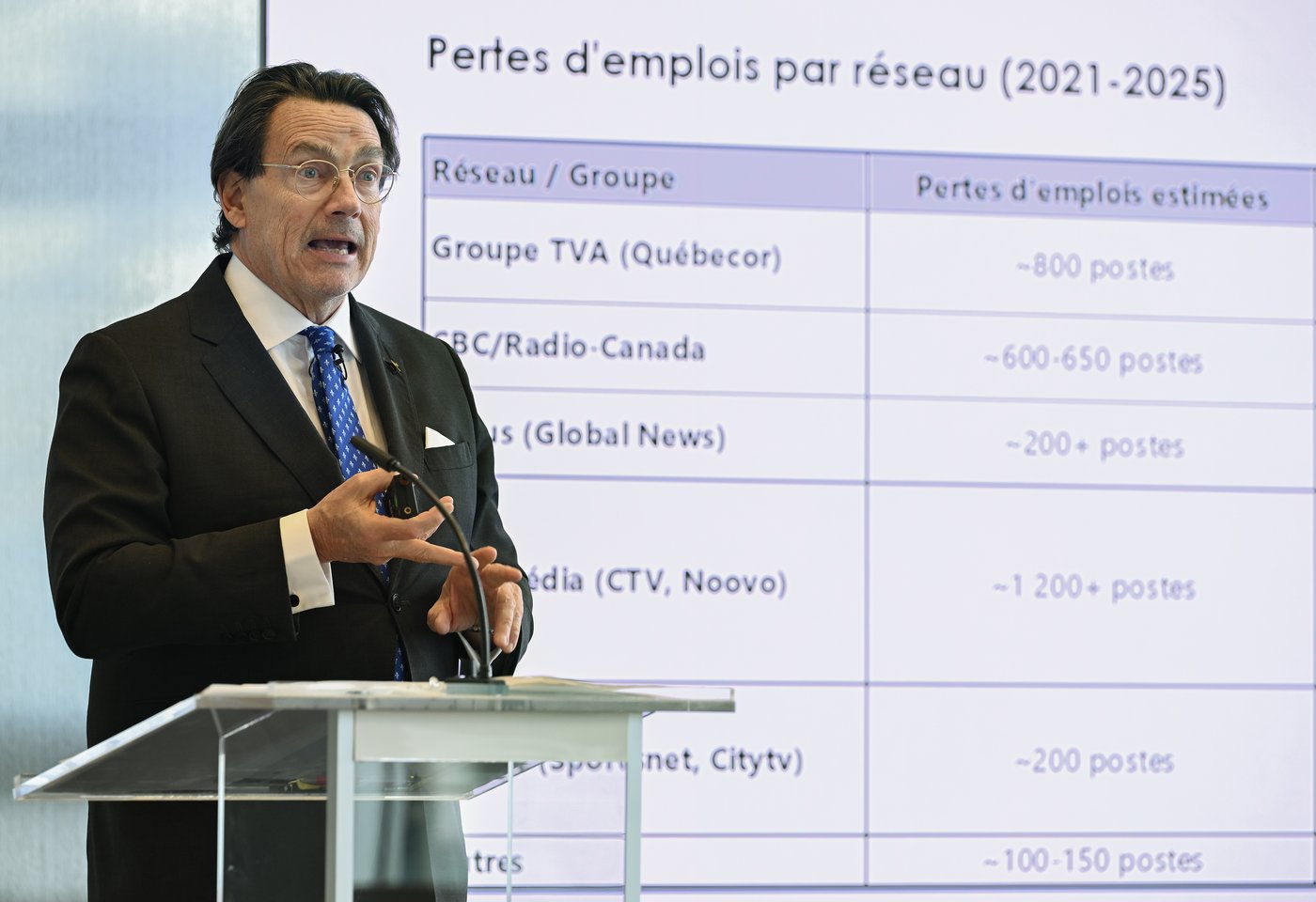 D'autres pertes d'emplois possibles chez TVA «si rien ne change», dit PKP