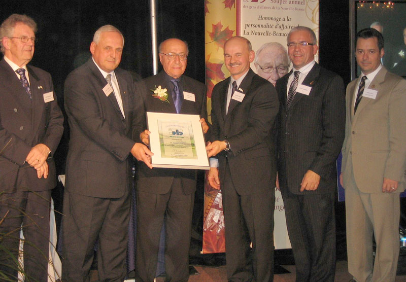 Maurice Bolduc et Salim Karsh honorés au 29e Souper annuel des gens d’affaires de la Nouvelle-Beauce