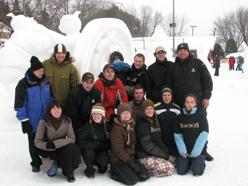 Saint-Georges couronne ses artistes de la neige