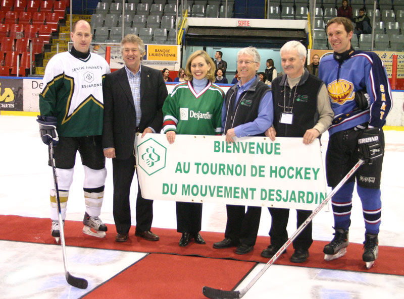 La présidente du Mouvement Desjardins réalise sa première sortie officielle en Beauce