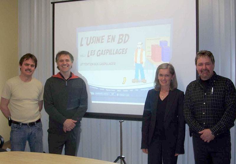 Usine en BD maintenant offert en Robert-Cliche