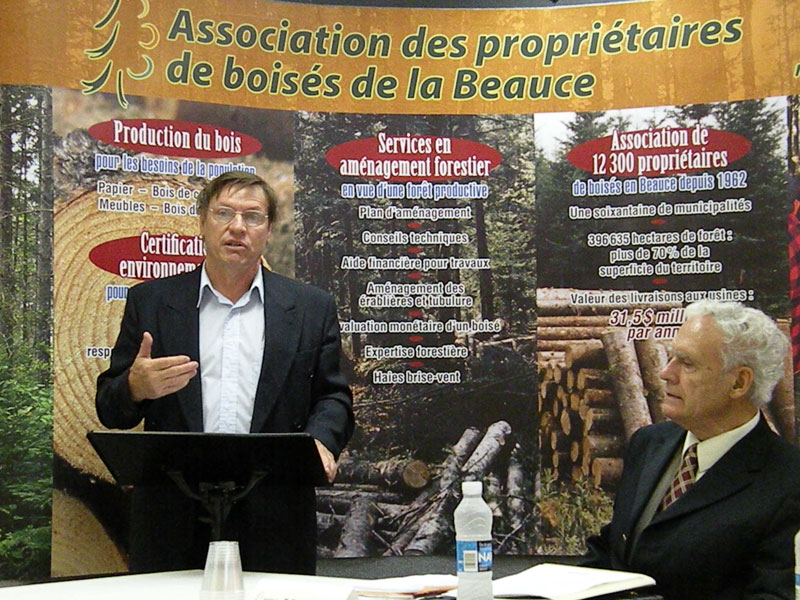 L’APBB incite ses producteurs de bois  à se tourner vers le développement durable
