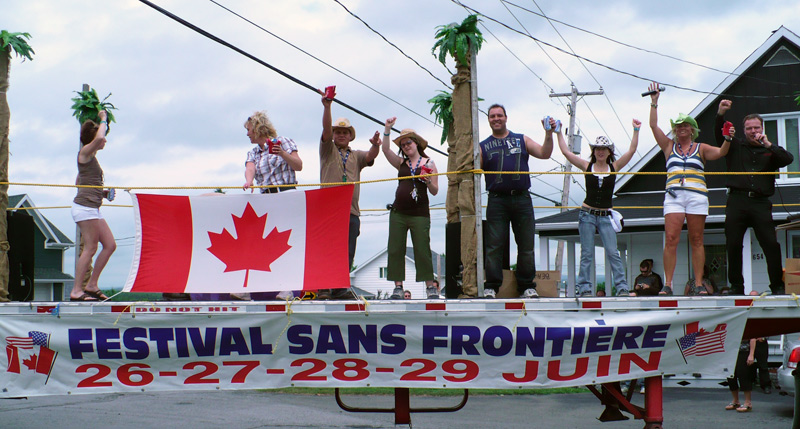 Festival sans frontière : fête conjointe entre Saint-Théophile et Jackman