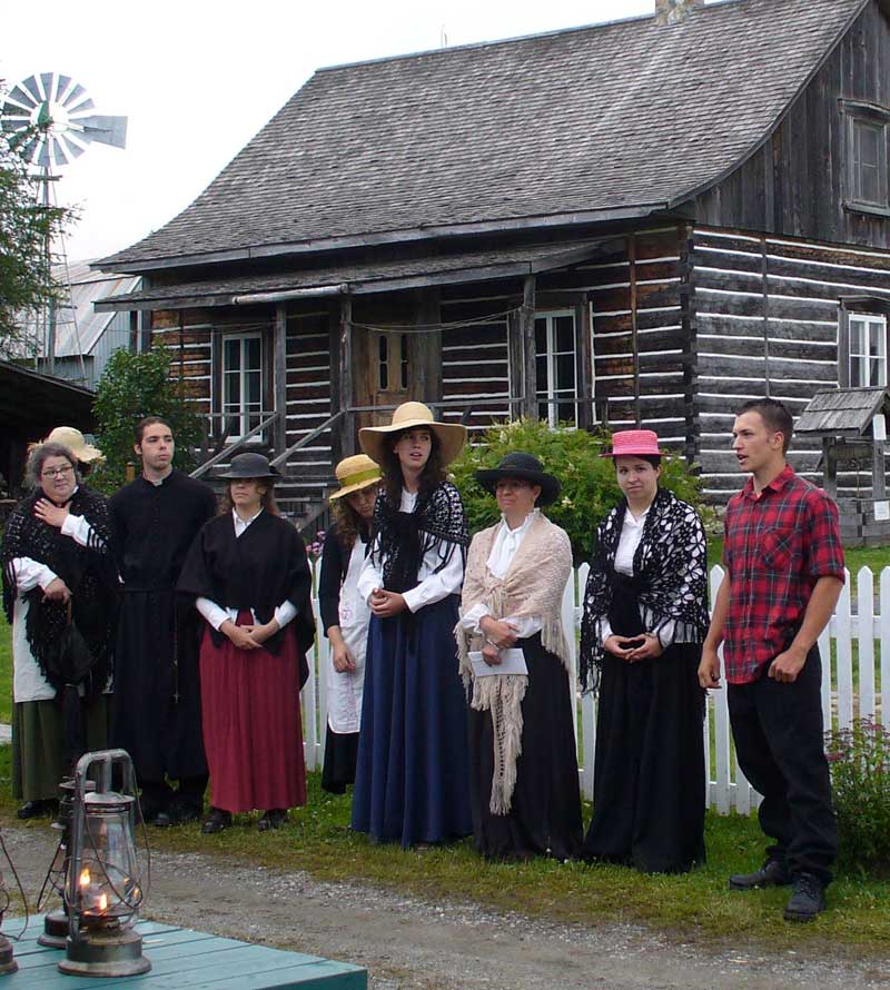 Les veillées au fanal de retour avec la troupe des Feux follets 2008