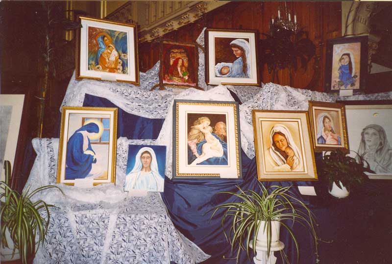 Une exposition sur Marie à l’église l’Assomption de Saint-Georges