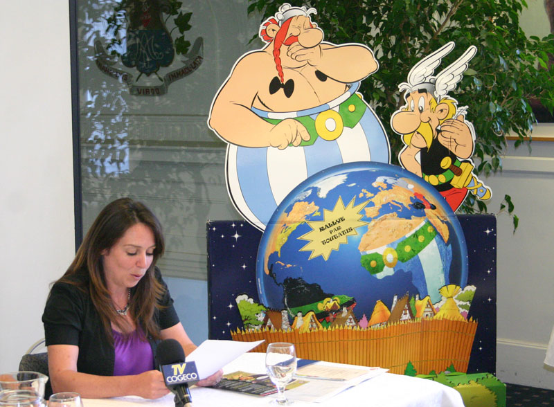 Des personnages bien connus à la bibliothèque de Saint-Georges