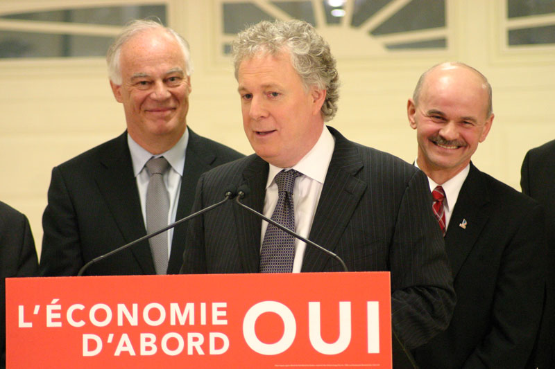 Jean Charest en visite à Saint-Georges : Un parti libéral qui s’engage à stimuler l’entrepreneurship et l’innovation