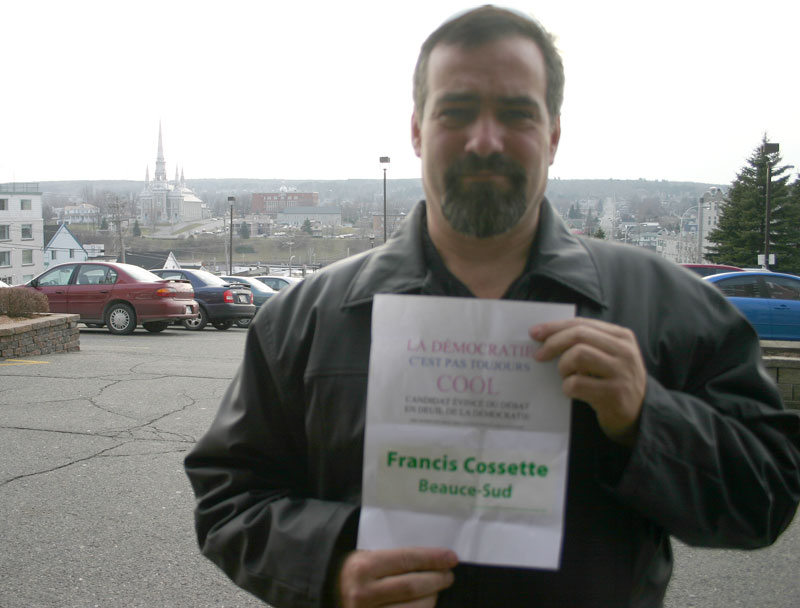 Francis Cossette satisfait de sa campagne