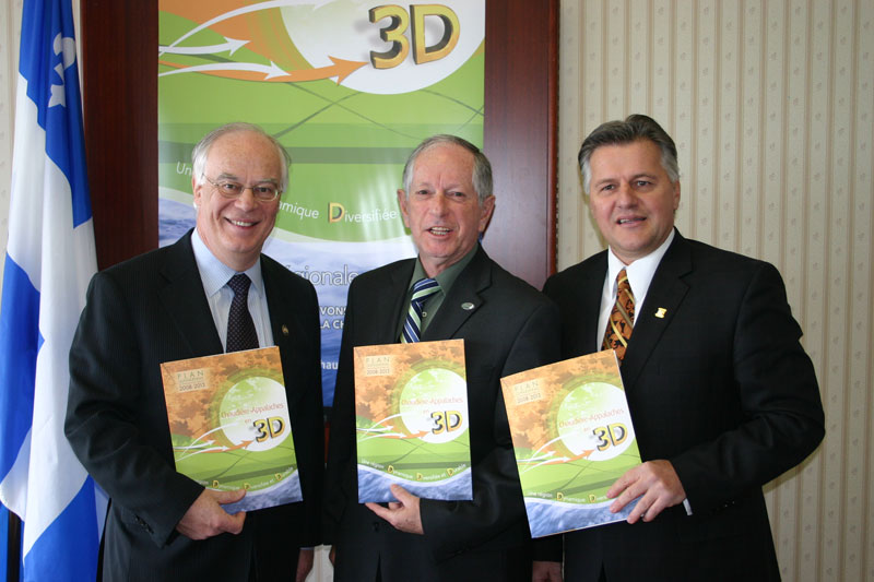 Un nouveau plan quinquennal en 3D pour la Chaudière-Appalaches