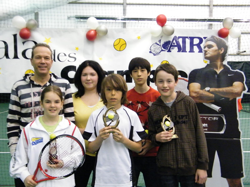Le Gala junior de l’ATRM récompense les jeunes joueurs de tennis