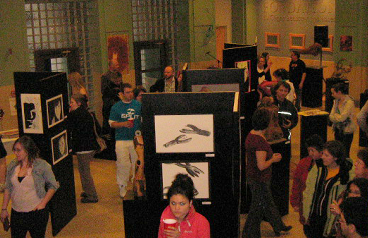 Un vernissage toujours aussi apprécié du public