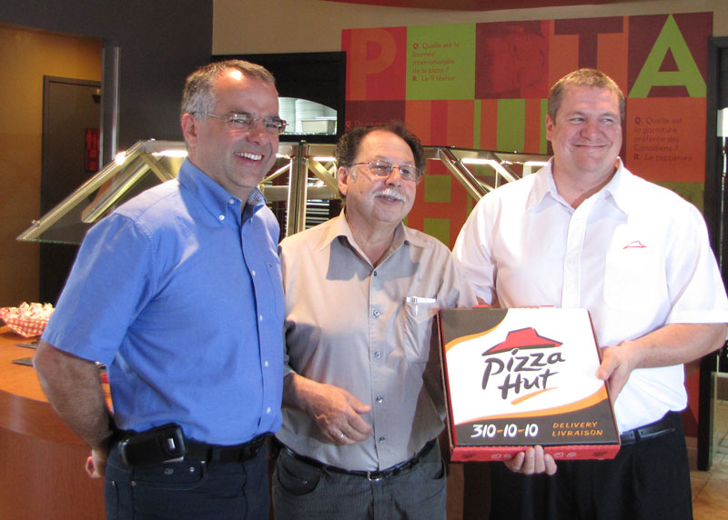 Pizza Hut aidera Émilie et le Club Richelieu