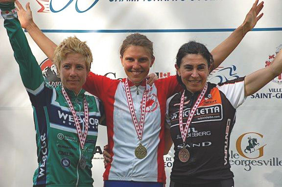 Testroete remporte le titre de championne canadienne sur route
