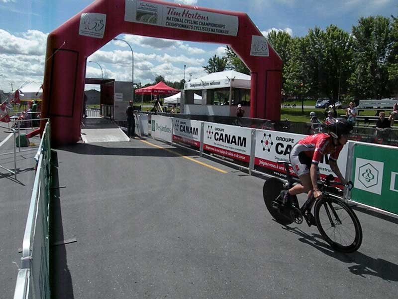 Les meilleurs cyclistes canadiens de retour en sol beauceron