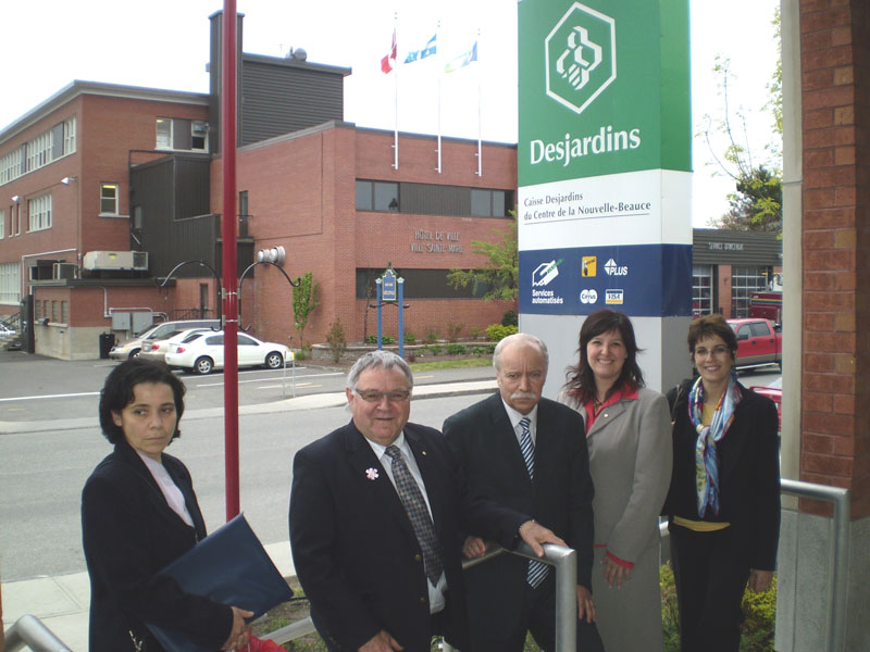 L’Algérie visite les institutions de Desjardins de La Nouvelle-Beauce