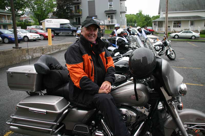 Un arrêt en Beauce pour la Tournée-moto de la Fondation Marie-Vincent