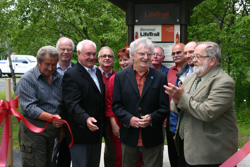La Ville de Saint-Georges inaugure officiellement son Parcours Santé-Rotary
